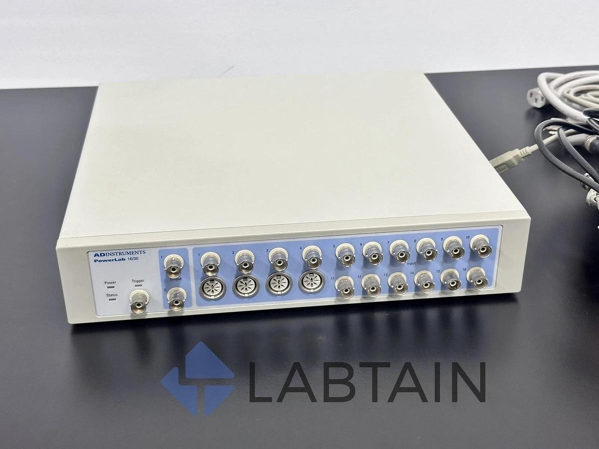 Used ADInstruments PowerLab 16/30 ML880 Data Acquisition System – S/N 1630-1013 – Tested