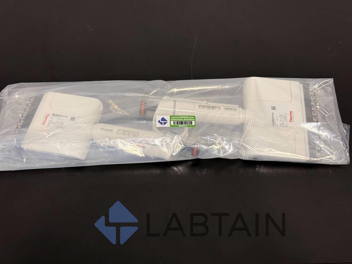 Used Thermo Scientific F1-ClipTip 12 and 8 Channel Pipette 30-300ul