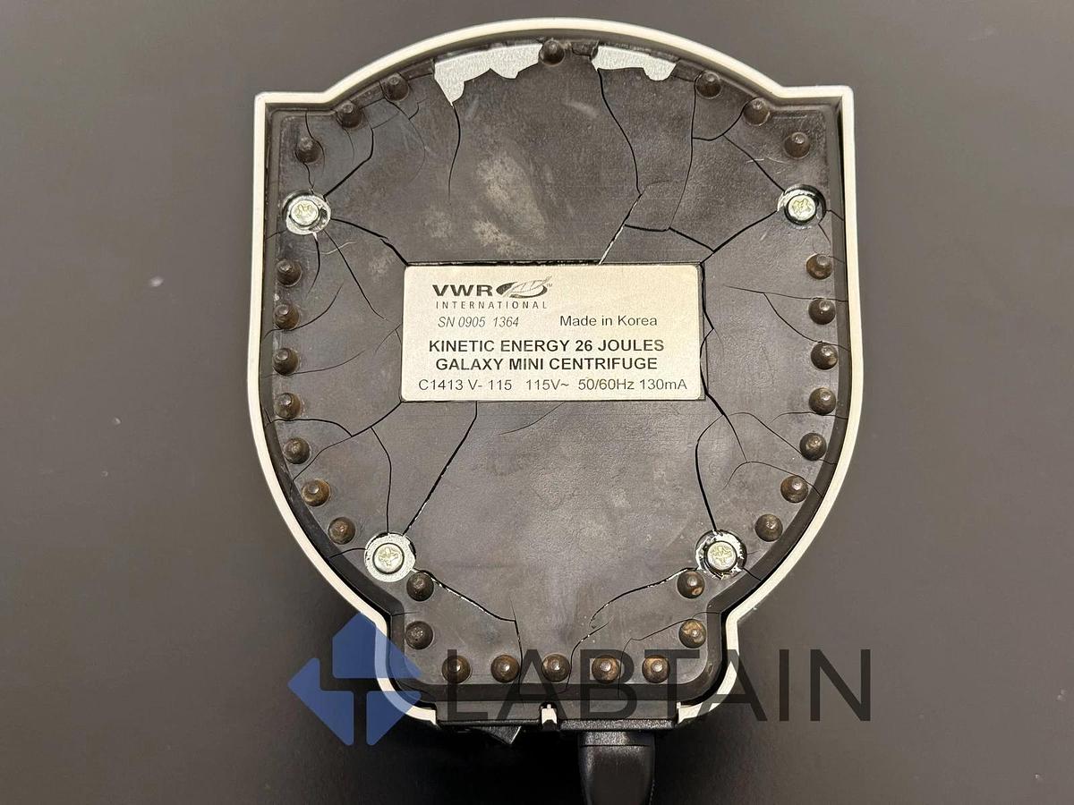 Used VWR Galaxy Mini Centrifuge C1415 – 26 Joules Kinetic Energy – Compact Lab Spinner