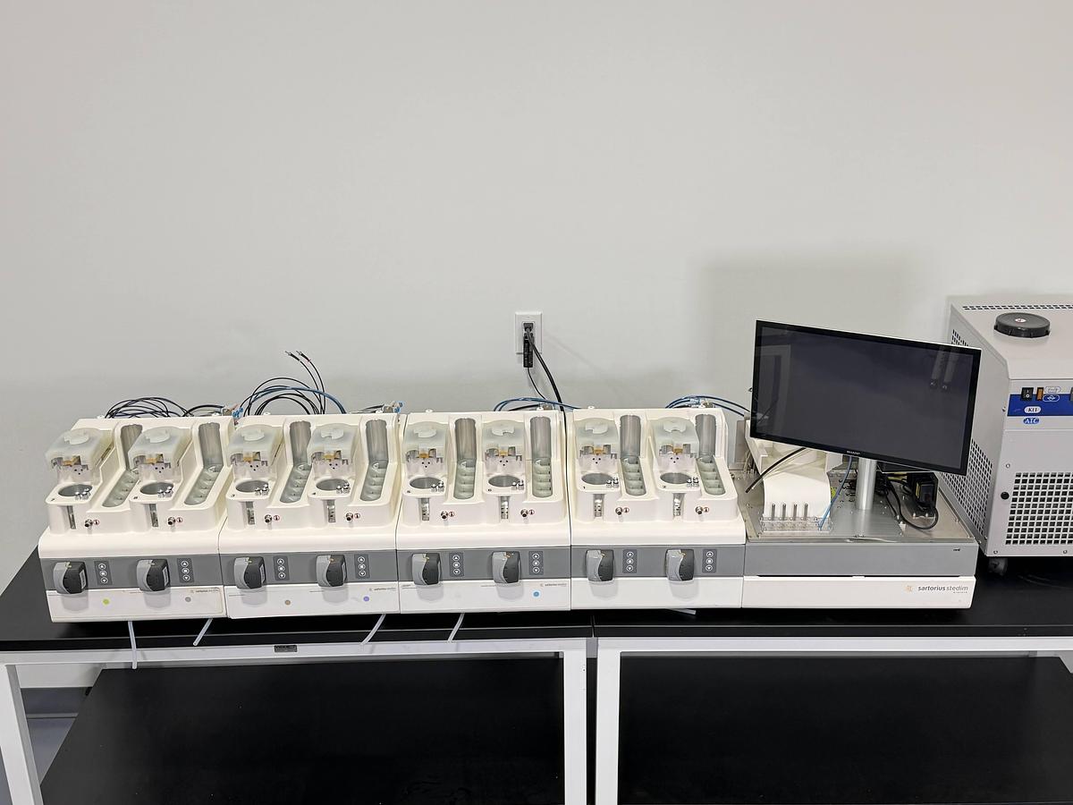 Used Sartorius ambr 250 Modular 8-Way Bioreactor System For Parts/Repair No Software