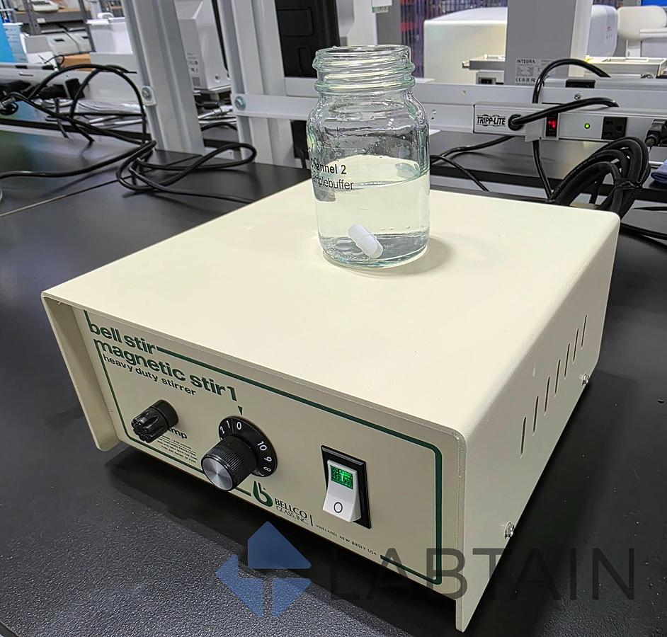 Used Bellco Glass Bell-Stir Magnetic Stir 1 Heavy Duty Laboratory Stirrer 7760-06003