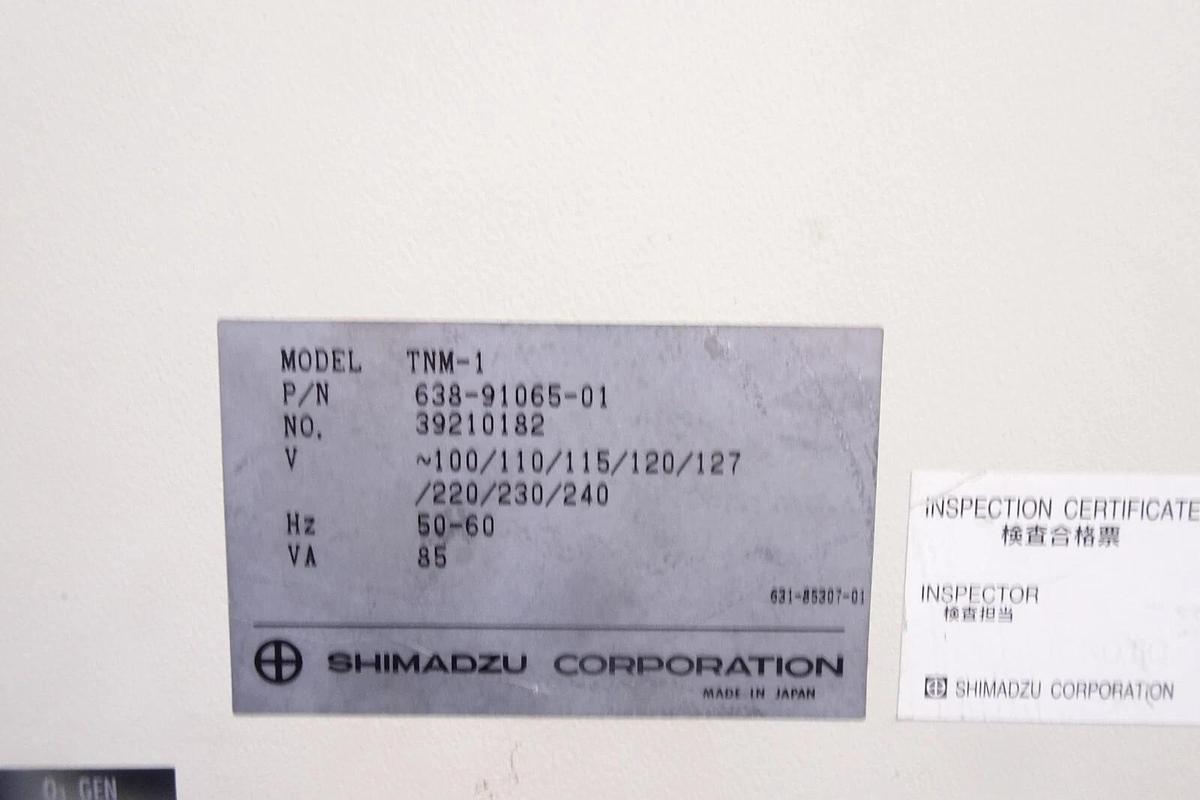 Used Shimadzu TNM-1 total Nitrogen Measuring unit