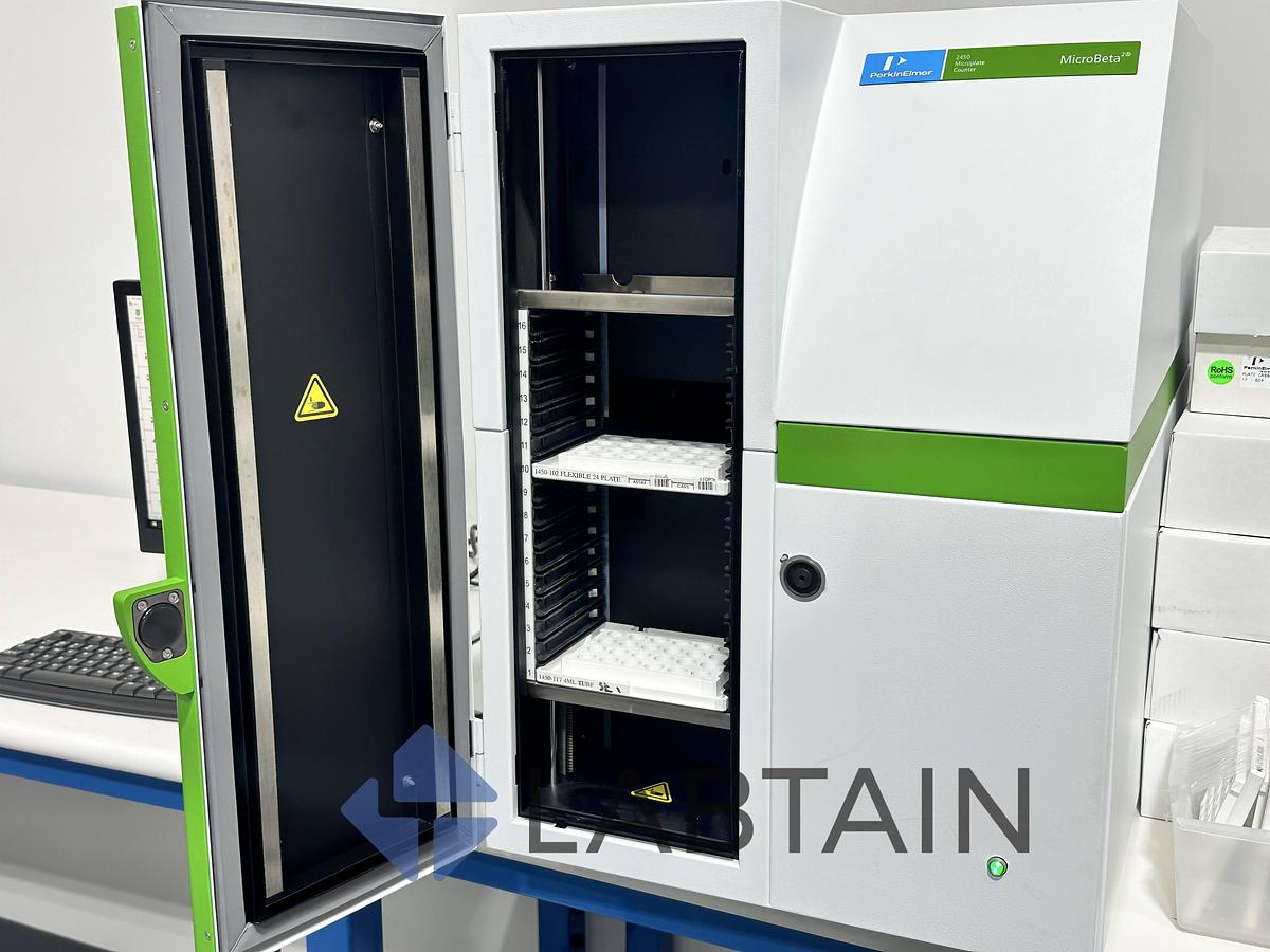 Used PerkinElmer 2450 Microplate Counter MicroBeta 2 – Model 2450-0010 – Year 2020 – Used