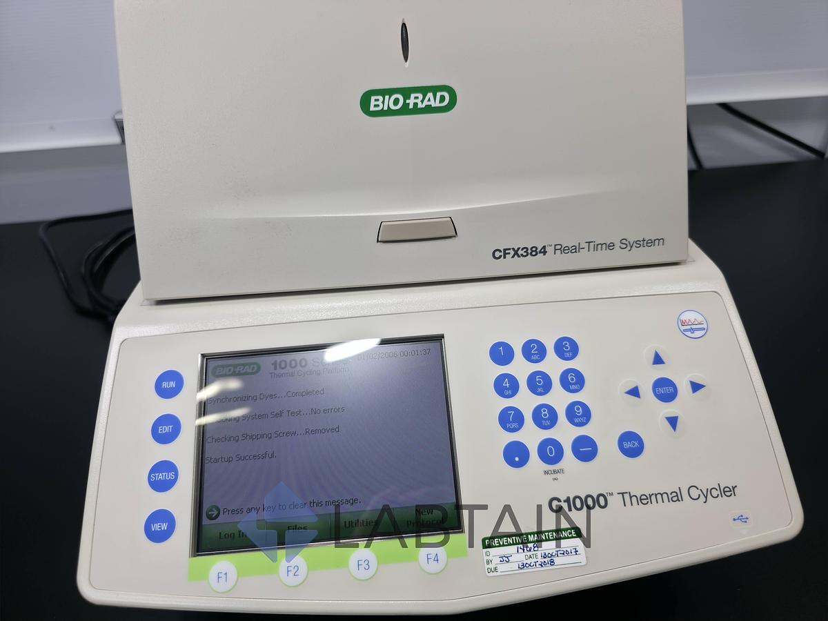 Used Bio-Rad C1000 Touch Thermal Cycler with 96-Deep Well Reaction Module