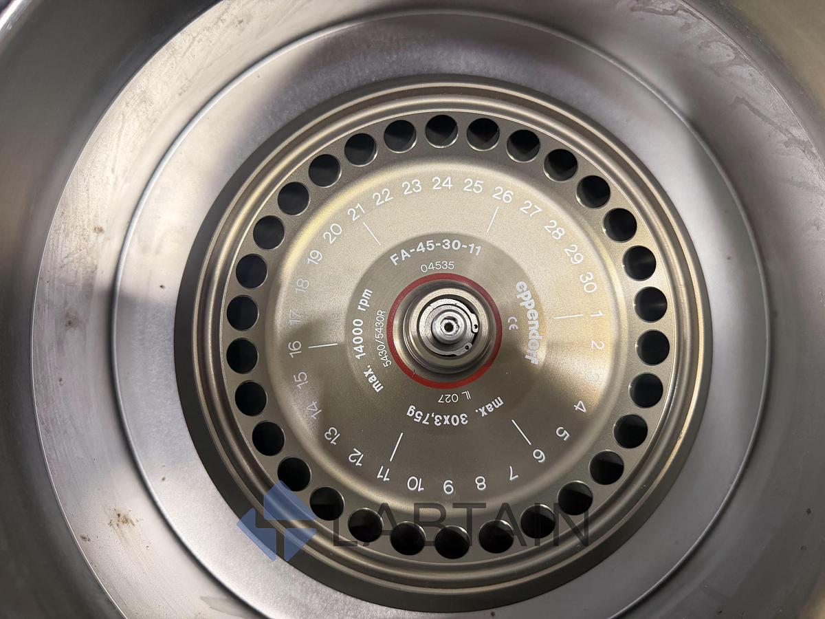 Used Eppendorf 5430 Benchtop Centrifuge with FA-45-30-11 Fixed-Angle Rotor – Used