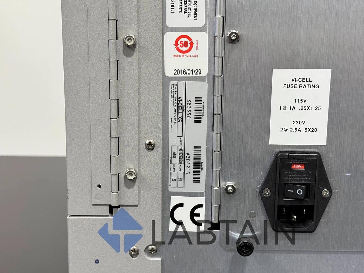 Used Beckman Coulter Vi-CELL XR Cell Viability Analyzer – S/N AZ04213 – Tested