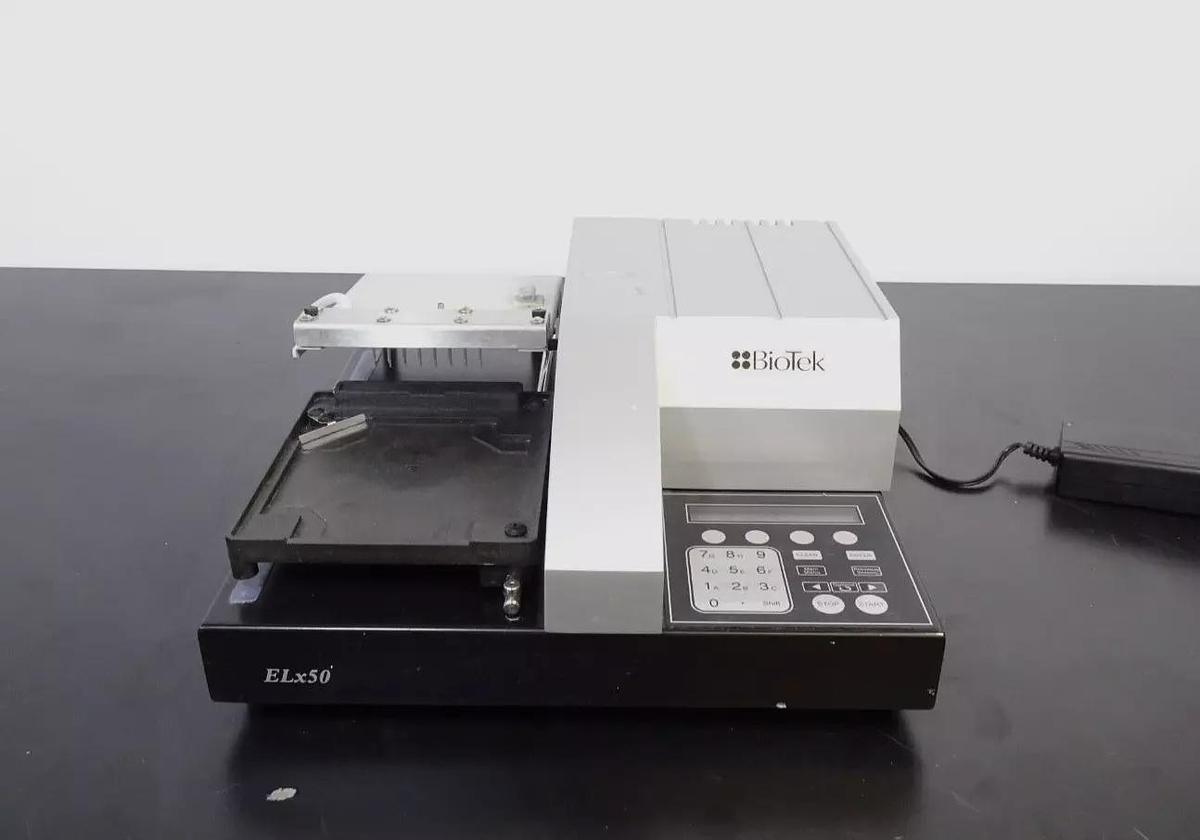 Used BioTek ELX50 MICROPLATE STRIP WASHER