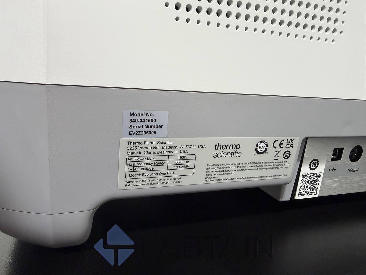 Used Thermo Scientific Evolution One Plus UV-Vis Spectrophotometer Insight Pro