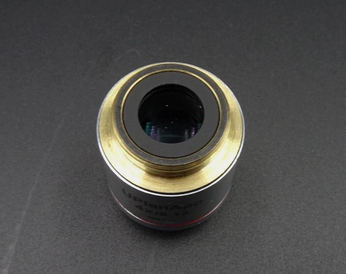 Used Thermo EVOS / Olympus Plan Apochromatic Objective Lens UplanApo 4x/0.13