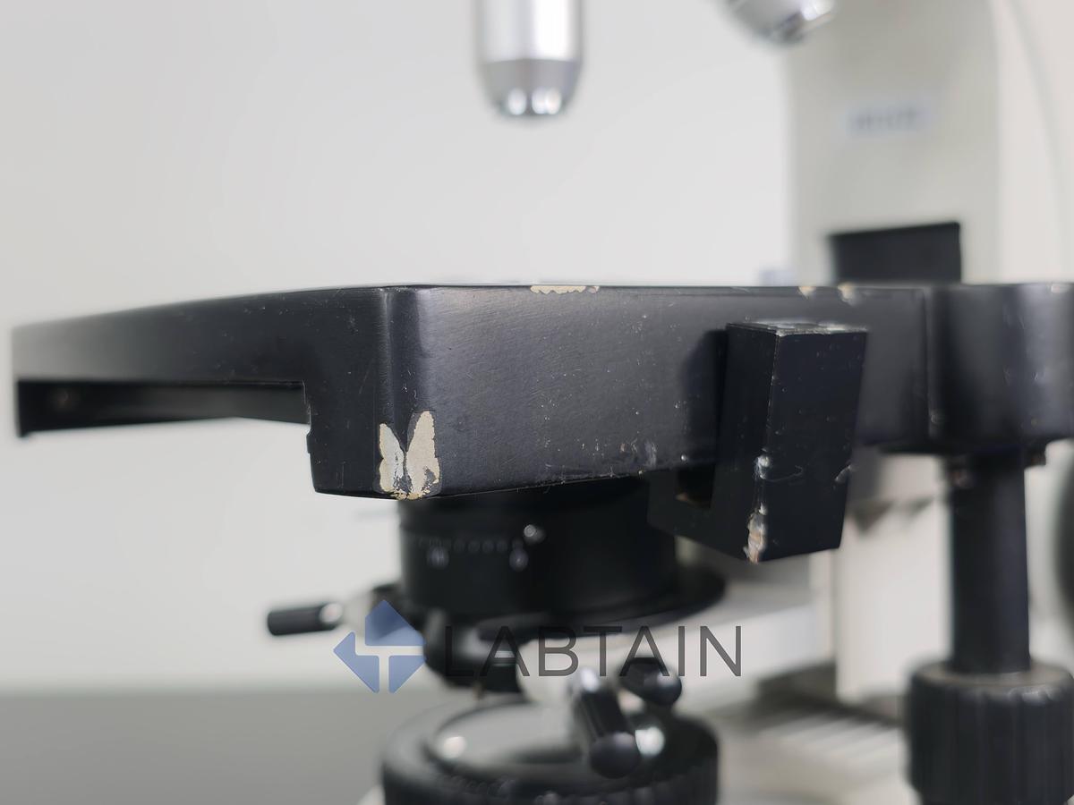 Used OEM Trinocular Compound Brightfield Microscope 40X-1000X (w/ Reticle Eyepiece)
