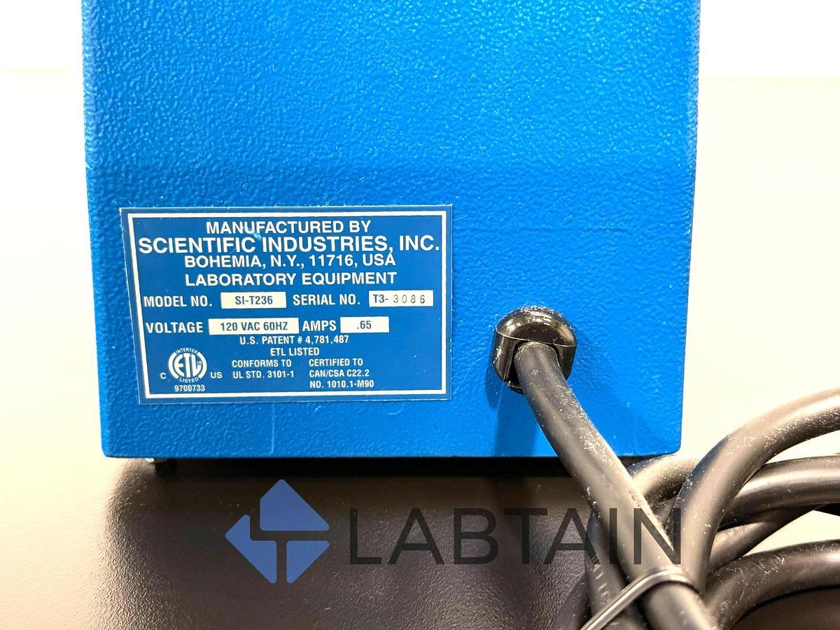 Used Scientific Industries SI-T236 Vortex-Genie 2T Touch Mixer – 120V Variable Speed & Timer – Excellent Condition