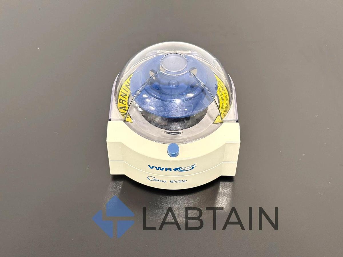 Used VWR International Galaxy Mini Centrifuge – Model C1413 – 26 Joules Kinetic Energy – Compact Lab Spinner – Excellent Condition