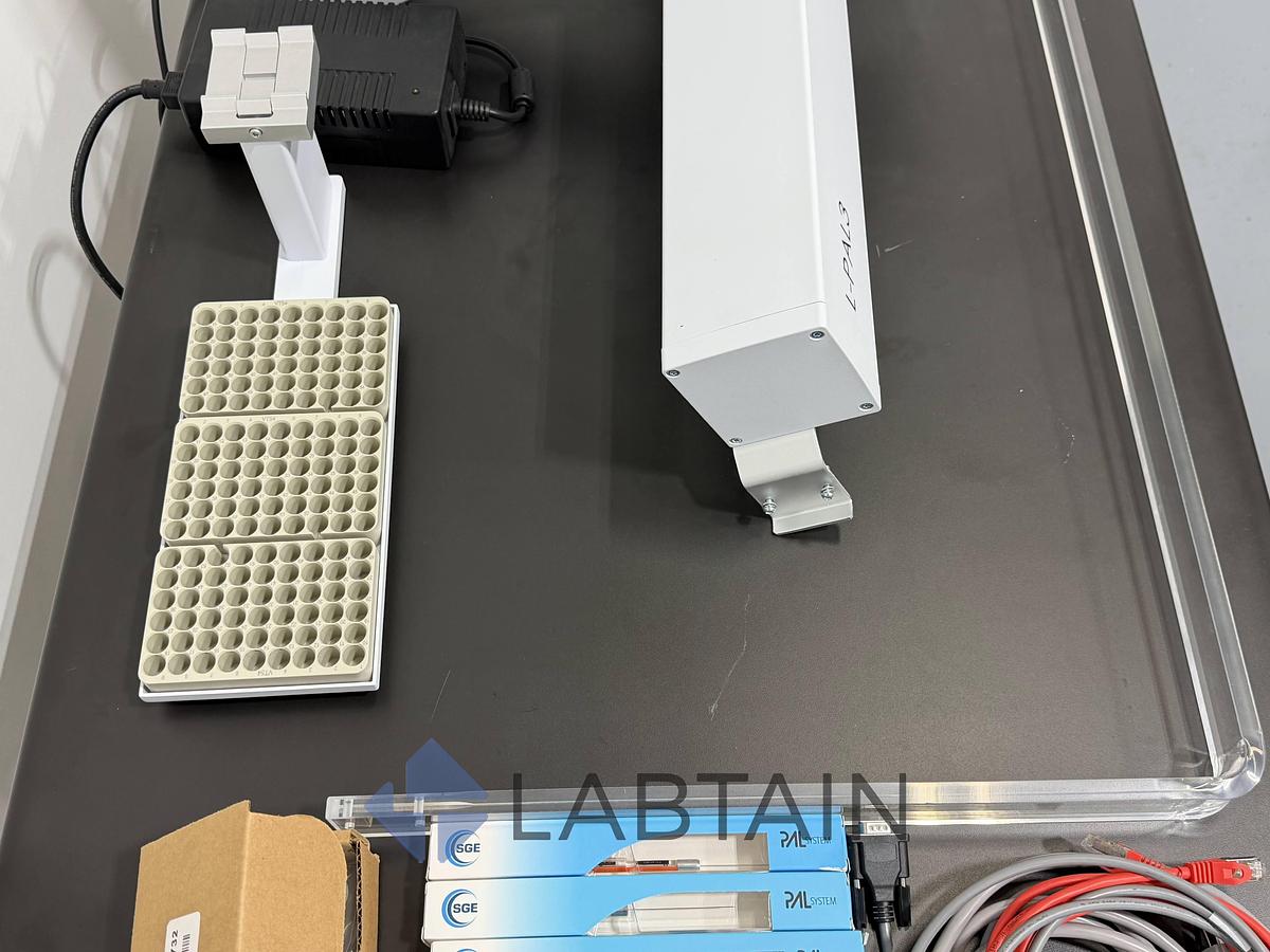 Used LECO L-PAL3 (CTC Analytics PAL LSI) Liquid Autosampler System NIB Syringes