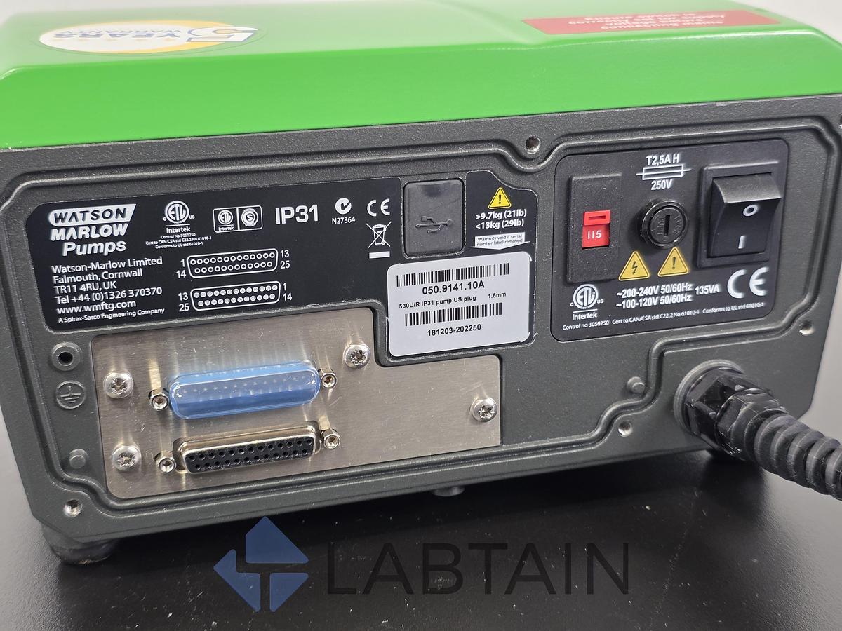 Used Watson-Marlow 530U Peristaltic Pump (050.9141.10A) Used/Tested - Perfect Condition