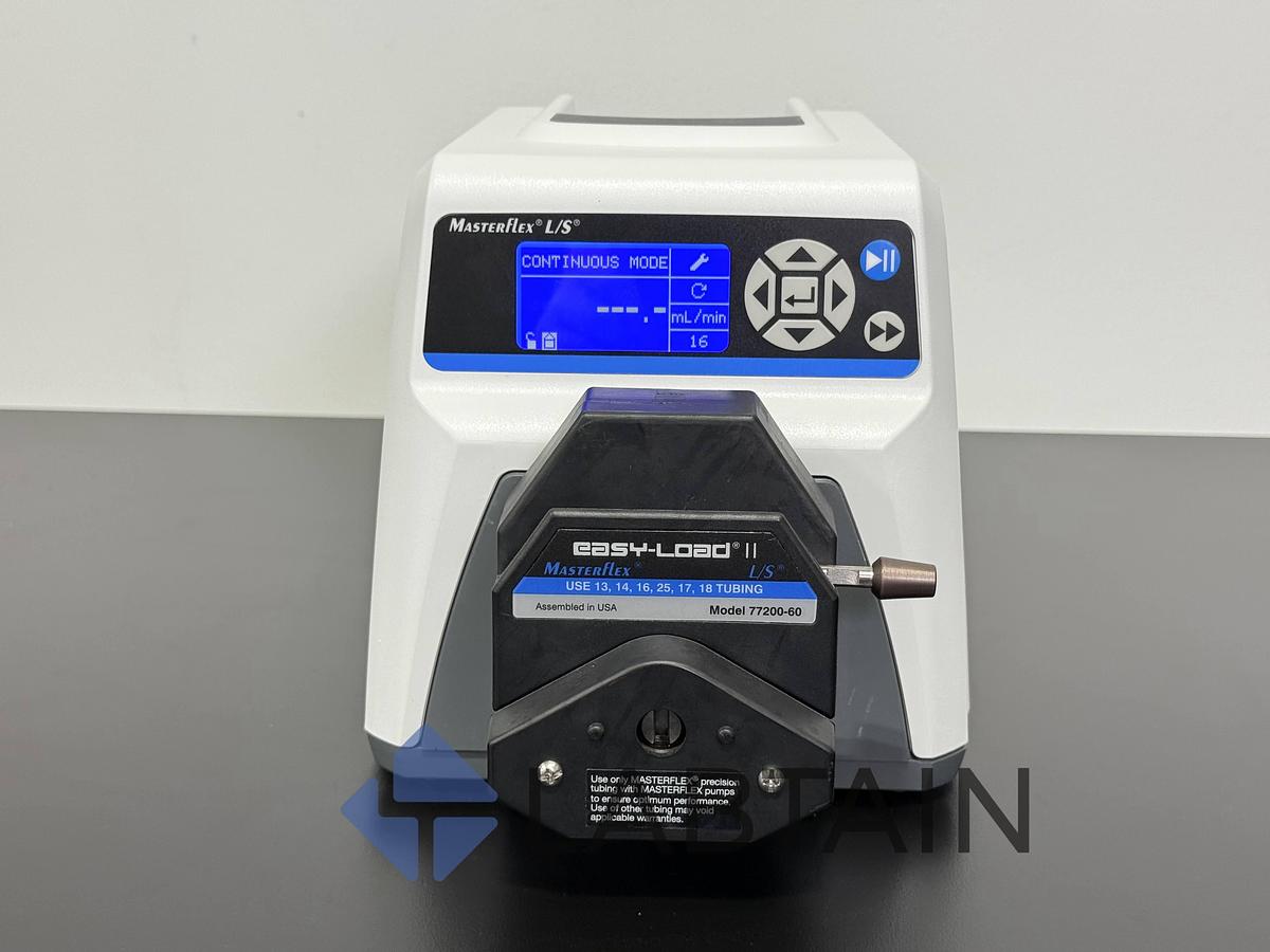 Used Masterflex L/S Digital Peristaltic Pump with Easy-Load II pump head, Model 77200-60, Serial No. 3174782