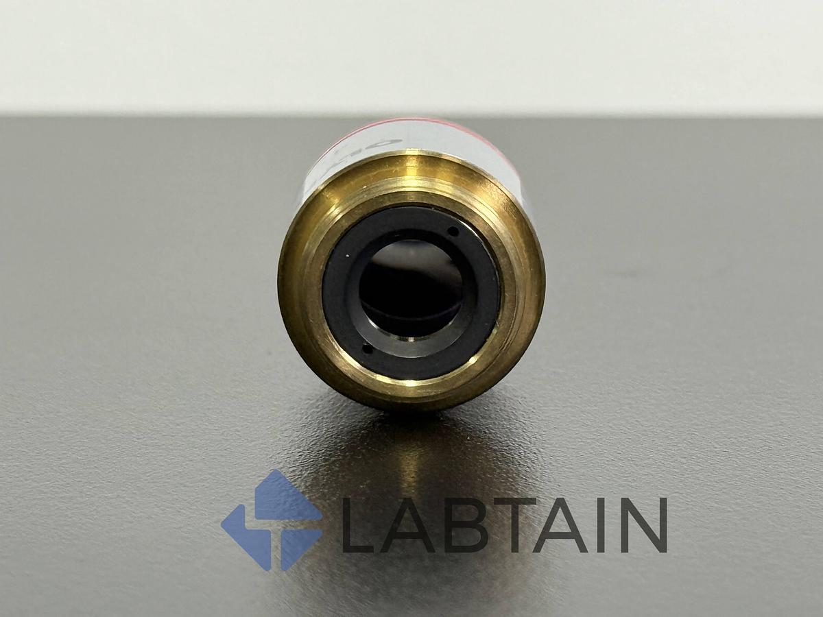 Used Lot of 2 – Plan Microscope Objectives – 4x / 0.10 NA – RMS Thread – Used