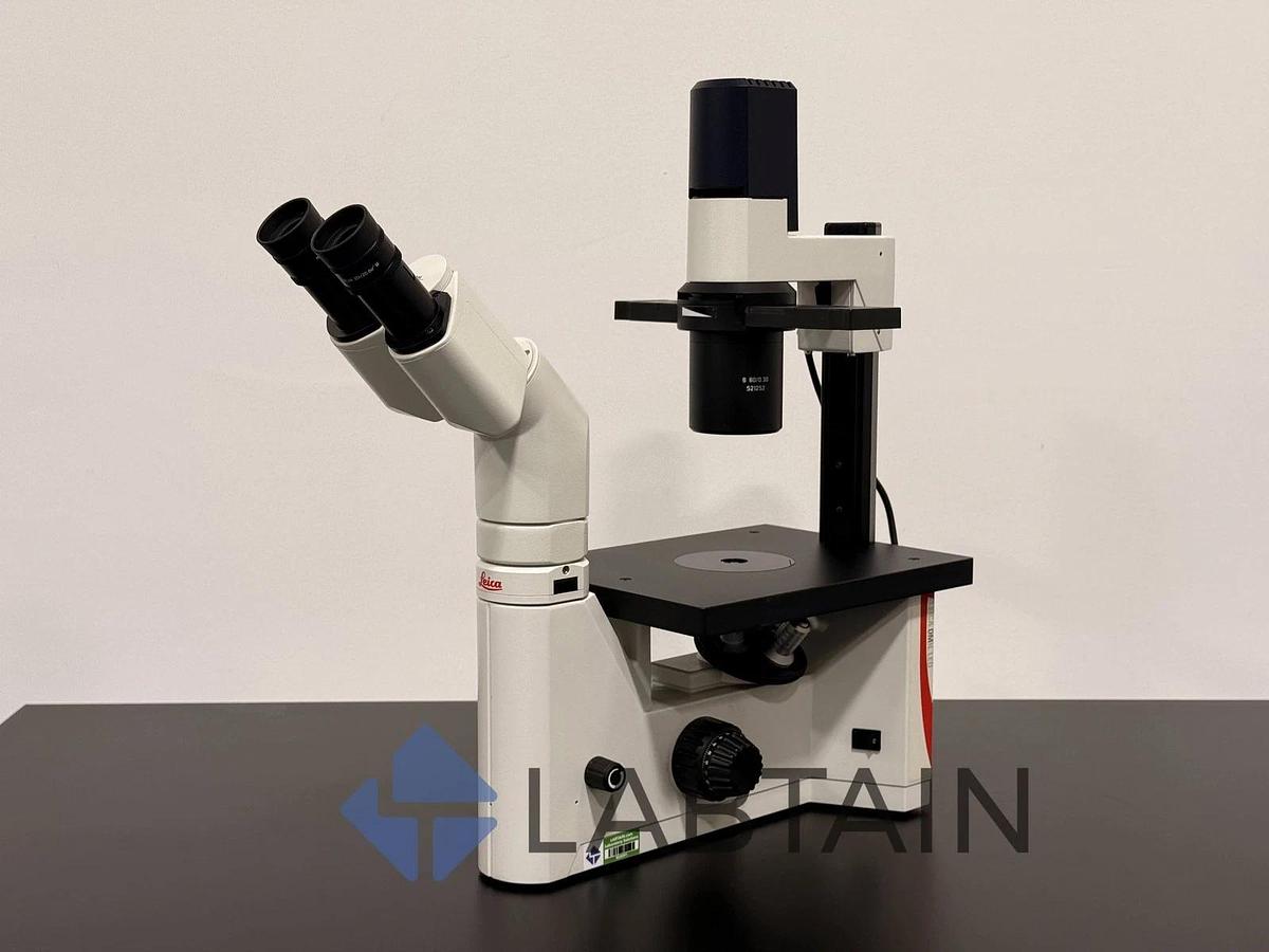 Used Leica Microscope DM IL LED Inverted Laboratory Microscope - Model 365725