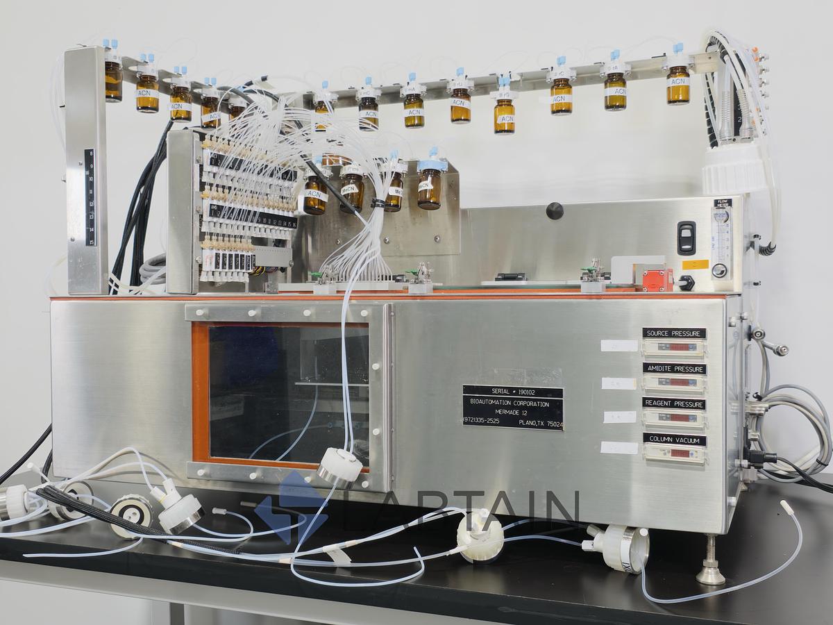Used BioAutomation MerMade 12 Oligonucleotide Synthesizer | 12-Column DNA/RNA/LNA | Used