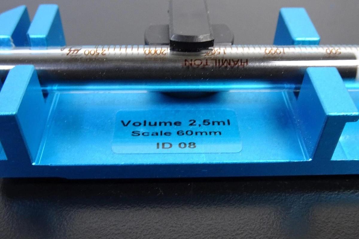 Used CTC Analytics MSU 041-00A Syringe Holder for PAL Autosampler