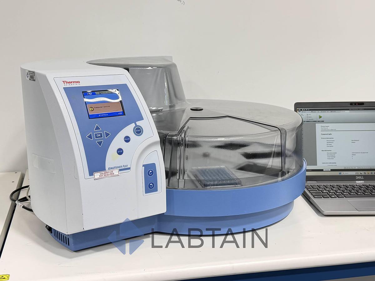 Used Thermo Scientific KingFisher Flex 96 Purification System w/ BindIt 4.1 Laptop Used
