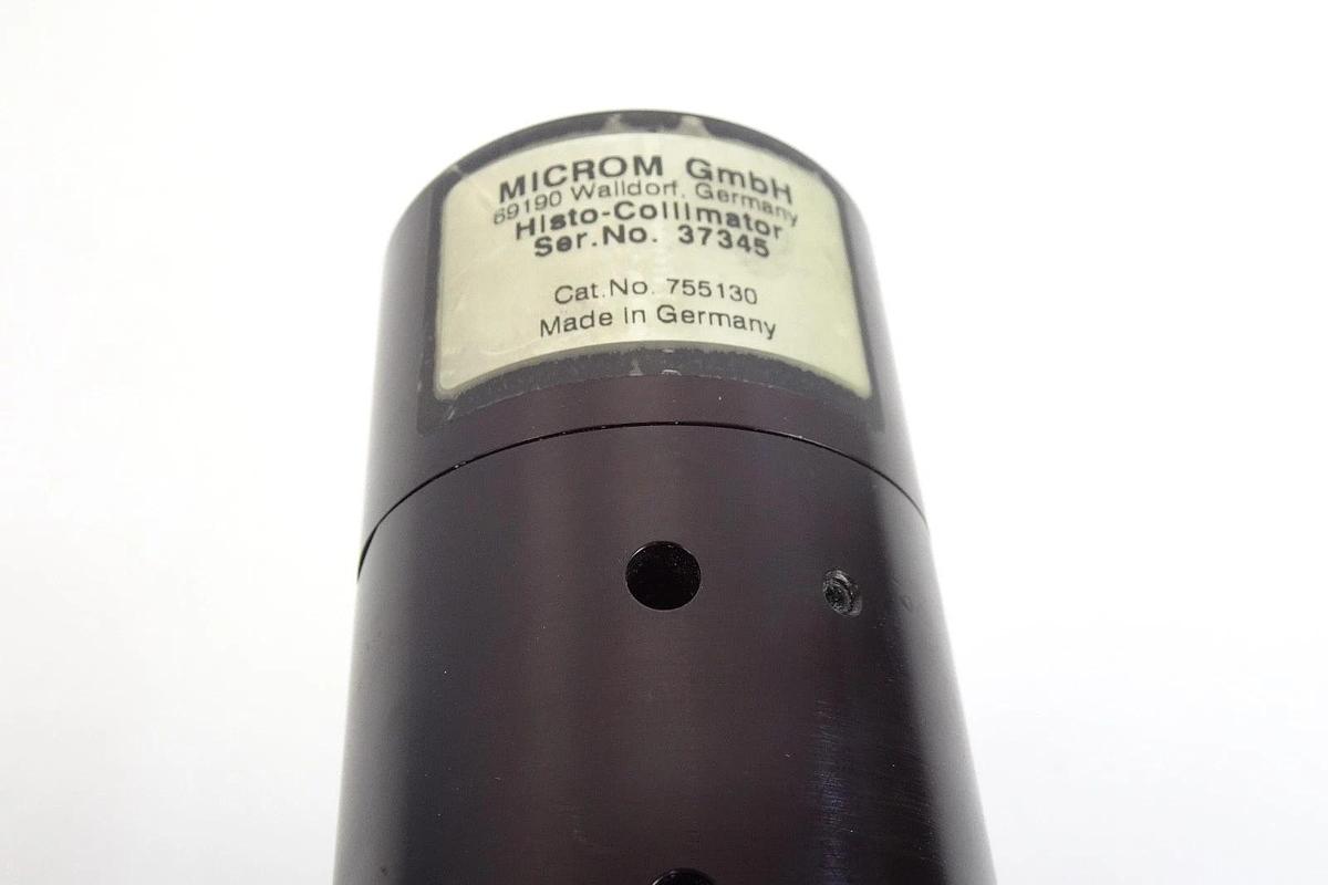 Used Lot of 2 Microm Microtome Histo-Collimator Assemblies – P/N 755130 – Used