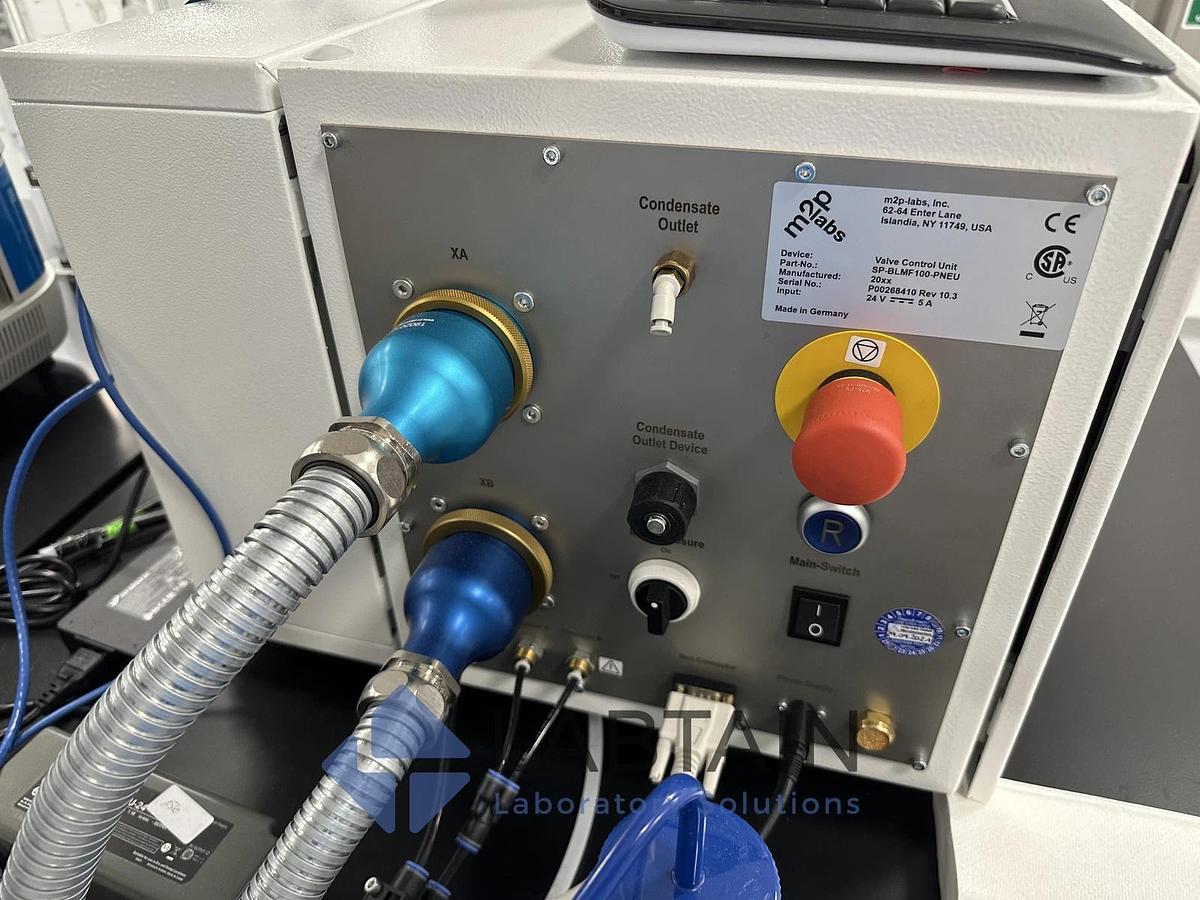 Used M2P Labs / Beckman Coulter BioLector Pro Bioreactor System – Valve Control Unit – P00268410 Rev 10.3 – Tested