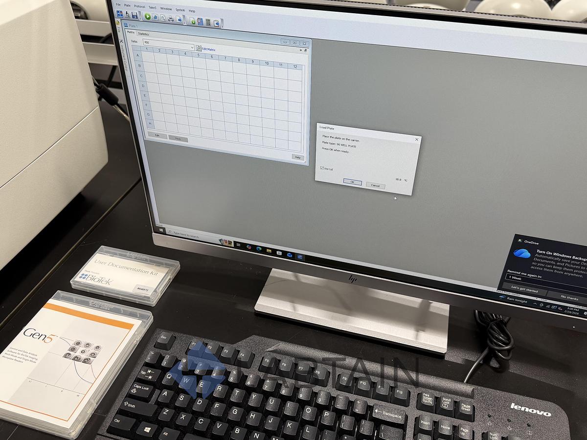 Used BioTek Synergy H1M Multi-Mode Microplate Reader with Gen5 PC Workstation Used