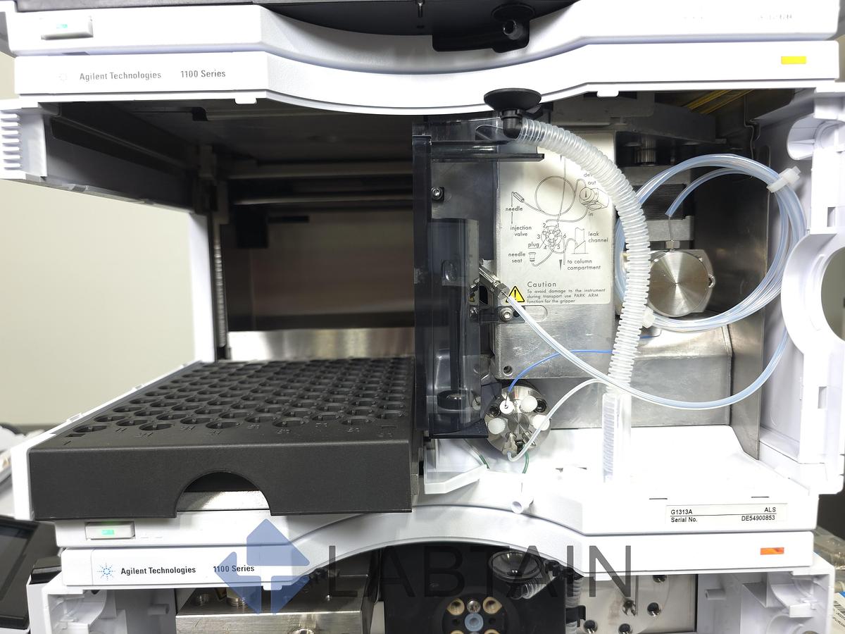 Used Agilent Technologies 1100 / 1200 Series Quaternary HPLC System Stack with OpenLab ChemStation Used