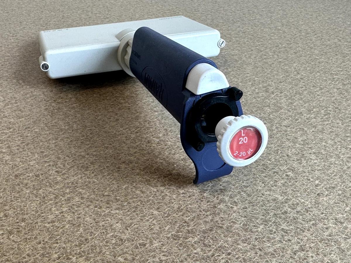 Used Rainin Pipet-Lite L20 | 2-20uL | 12-Channel Manual Pipette | LTS Tips | Warranty