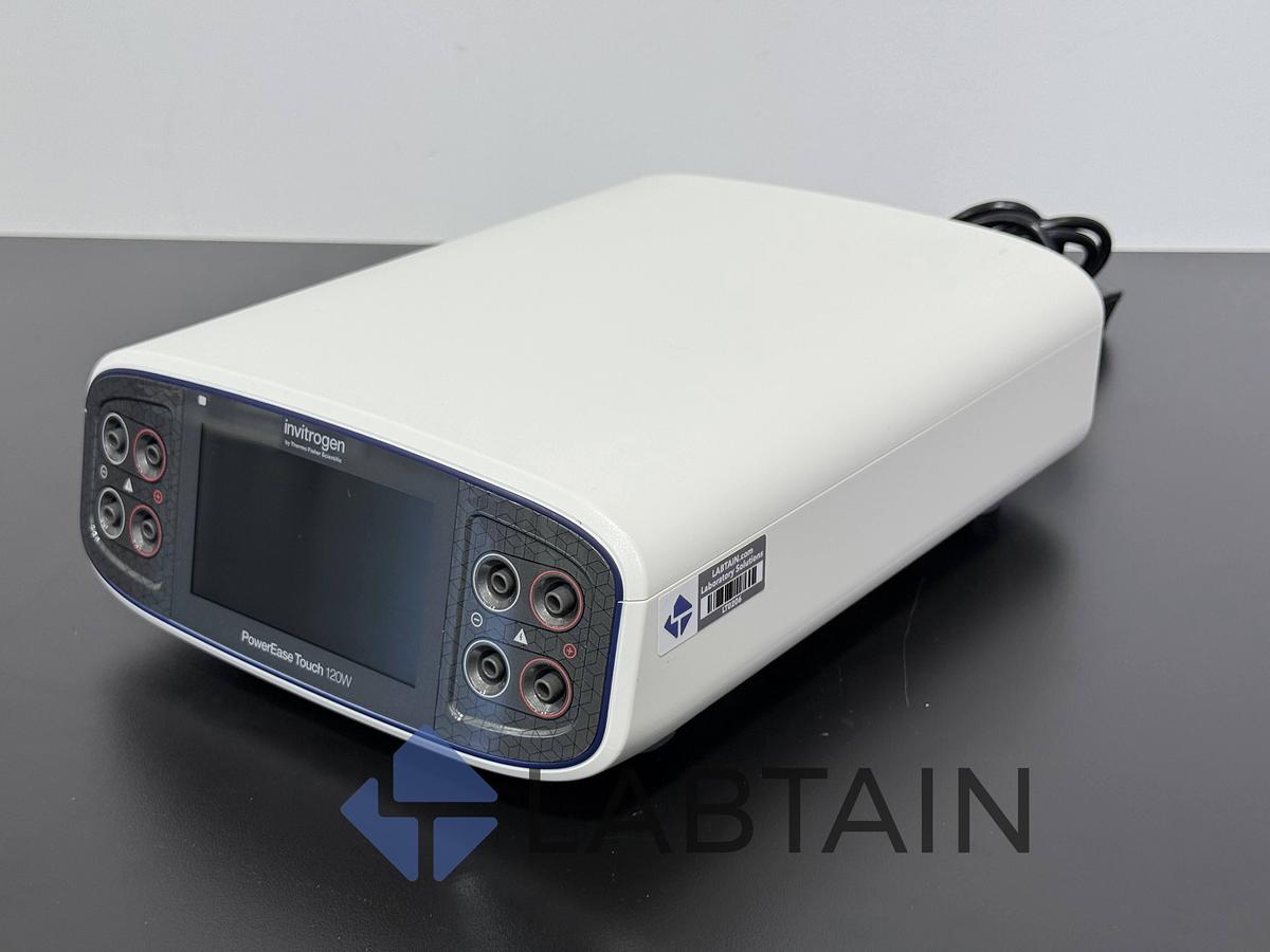 Used Invitrogen Thermo Fisher PowerEase Touch 120W Power Supply DNA Gel Electrophoresis PS0120211126058 – Tested