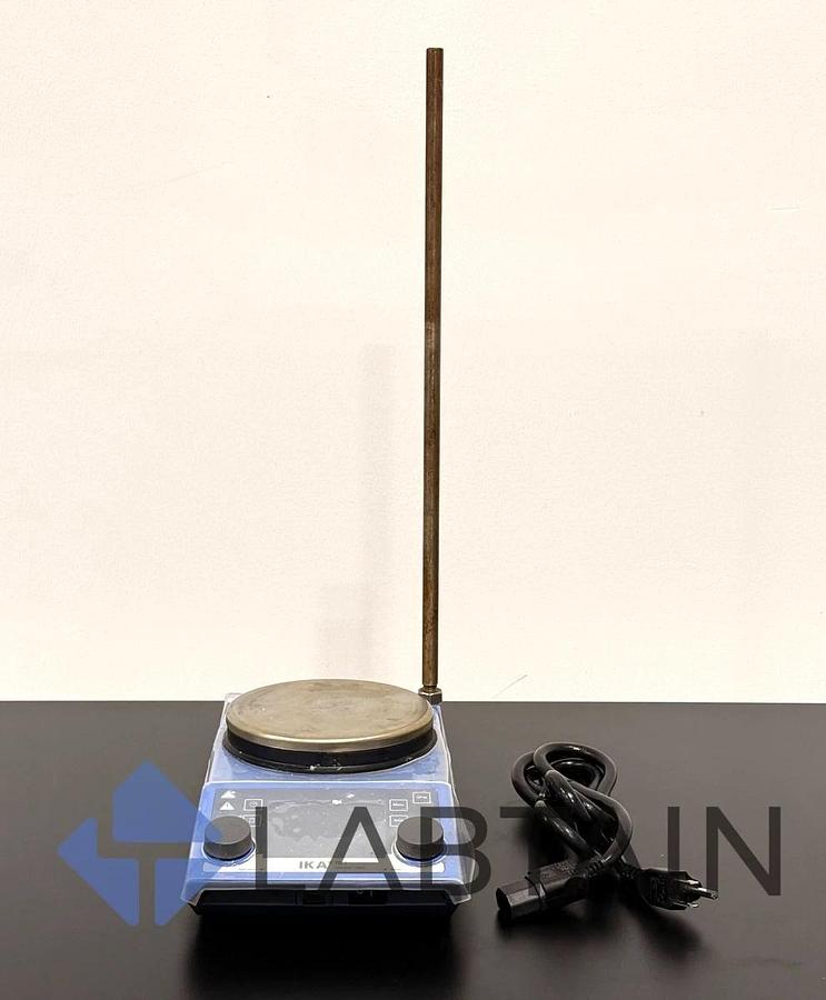 Used IKA RET CV S001 Control VISC Digital Magnetic (1700rpm, 340°C) w/ Temp Probe