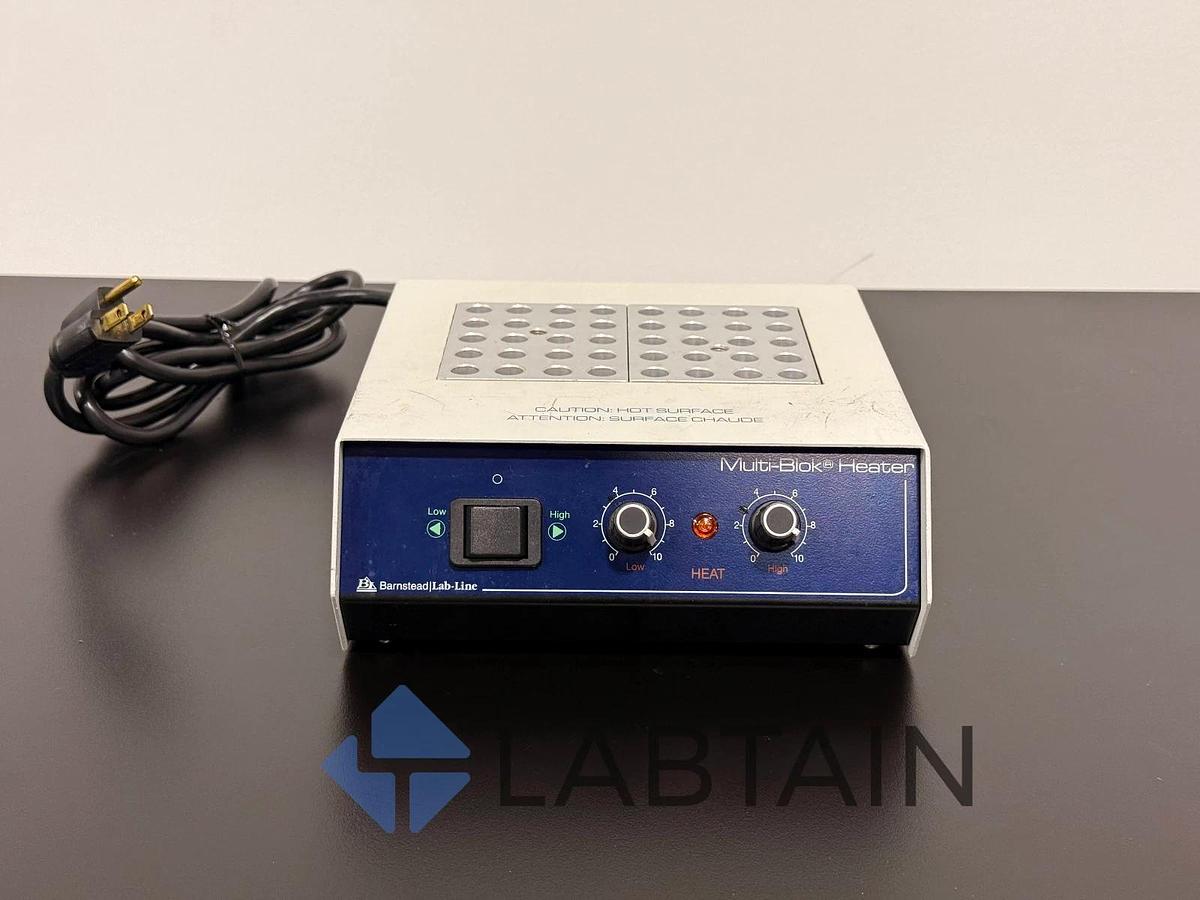 Used Barnstead Lab-Line 2052 Multi-Blok Two Position Dry Block Heater