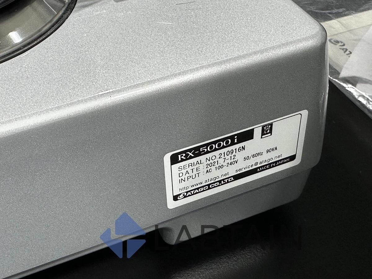 Used Atago RX-5000i Automatic Digital Refractometer – Benchtop – High Accuracy