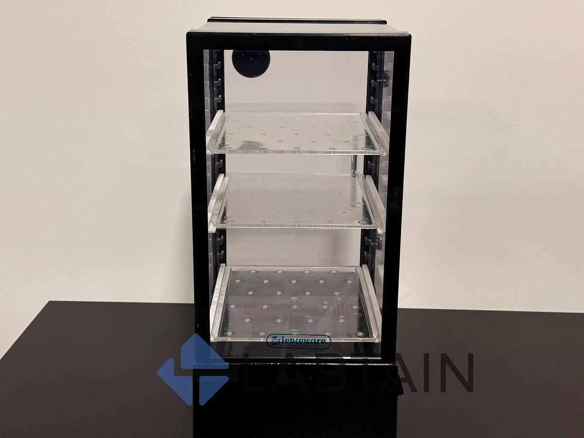 Used Sanplatec Corp Dry Keeper Vertical Auto-Desiccator Cabinet