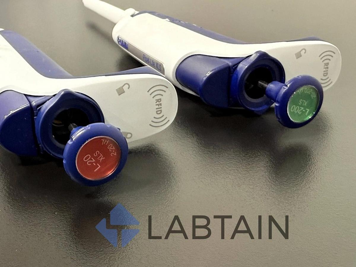 Used Rainin Pipet-Lite XLS Pipette 20-200ul and 100-1000ul Single Channel Adjustable