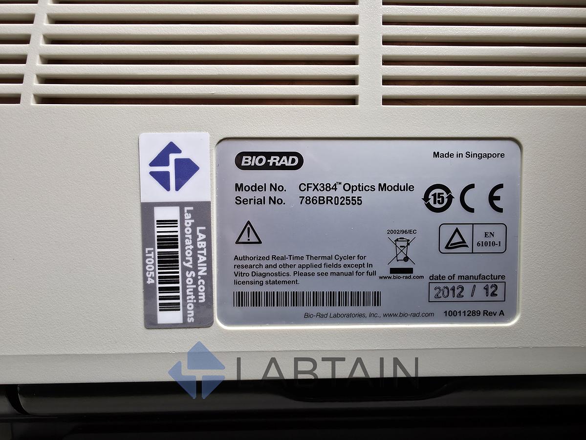 Used Bio-Rad C1000 Touch Thermal Cycler with 96-Deep Well Reaction Module