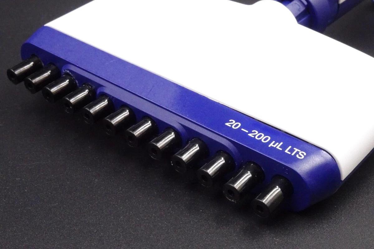 Used Rainin Pipet-Lite XLS L-200 L200| 20-200uL | 12-Channel Pipette w/Warranty