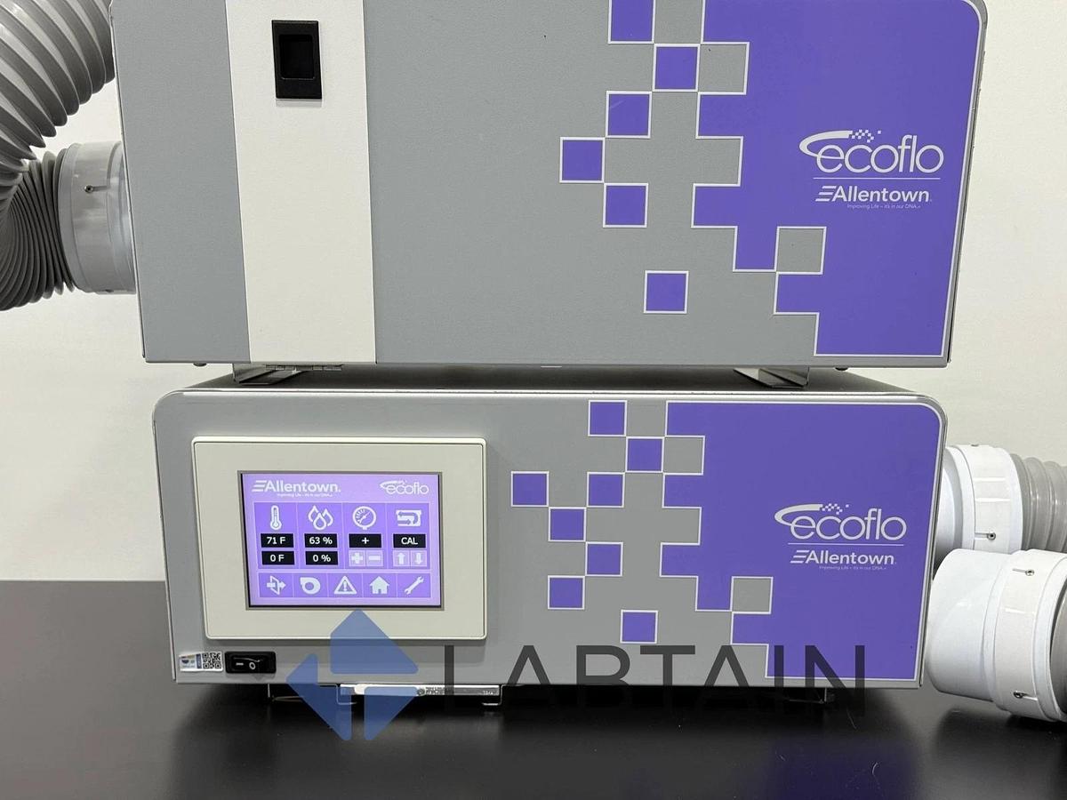 Used Allentown EcoFlo ETS110GR Wireless Rack Monitoring System w/HEPA and Touchscreen