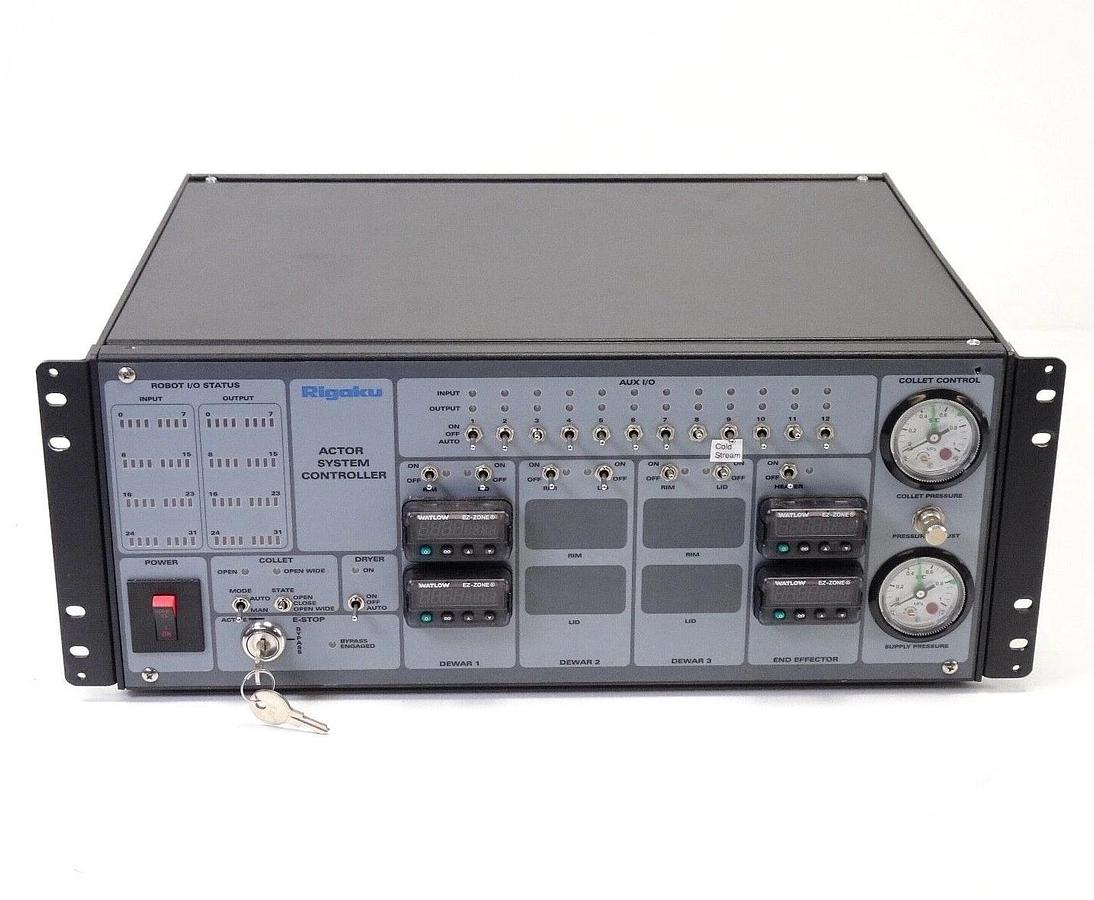 Used Rigaku Actor System Controller for Automated Crystal Transfer System