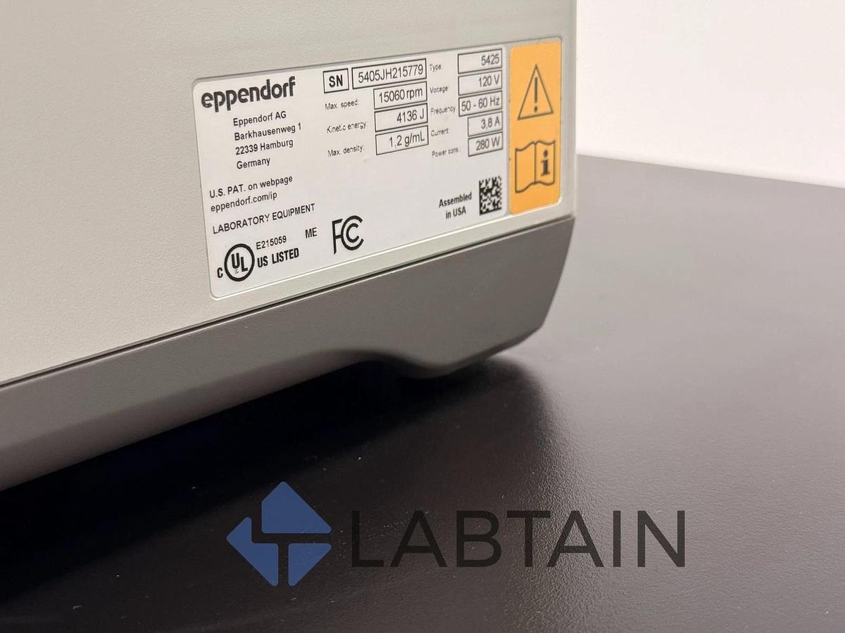 Used Eppendorf 5425 Microcentrifuge w/ FA-24x2 Rotor 5405JH215779 – Tested