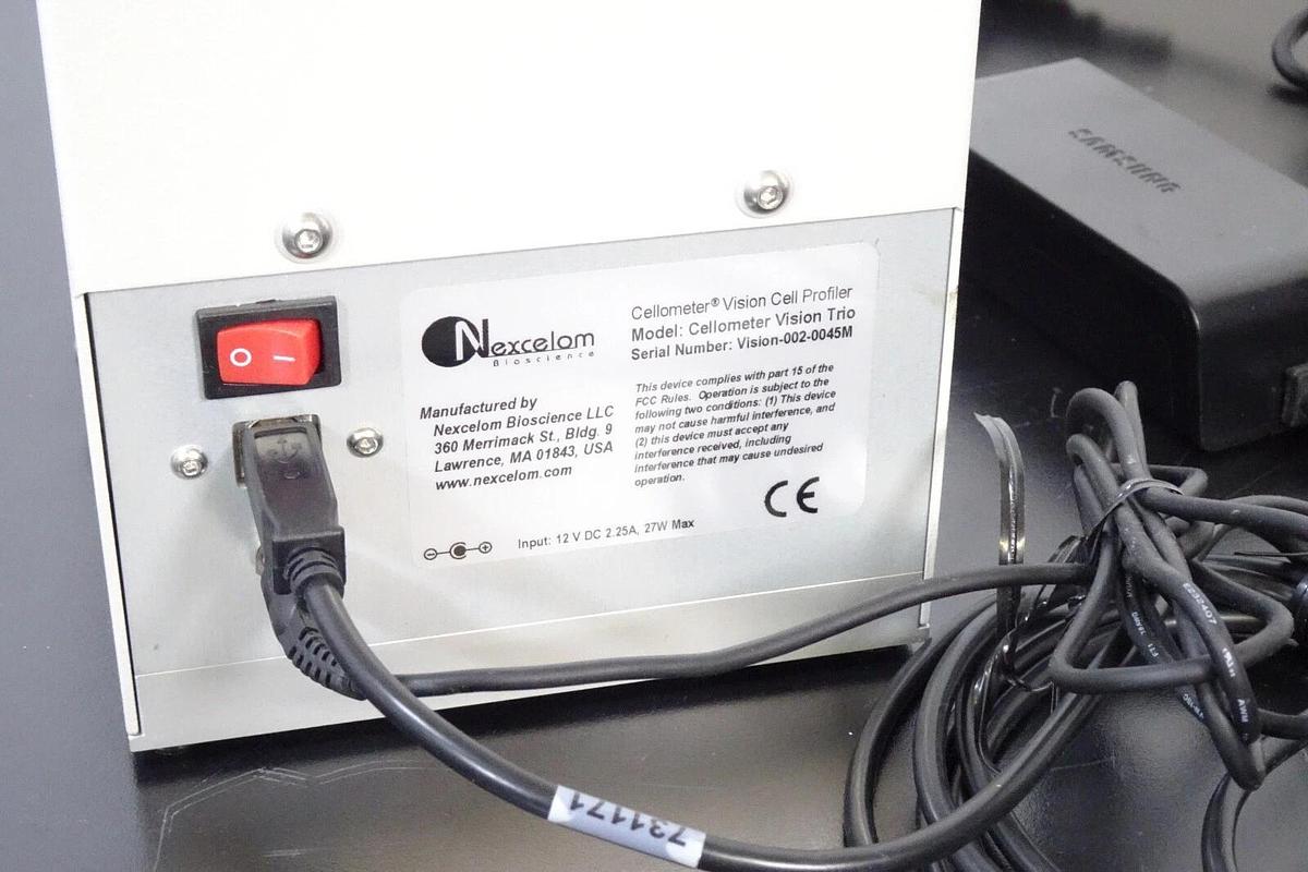 Used Nexcelom Bioscience Cellometer Vision Cell Profiler | Vision Trio