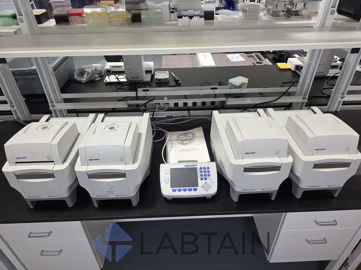 Used Eppendorf Mastercycler epgradient S Networked 4-Bay Thermal Cycler System Used