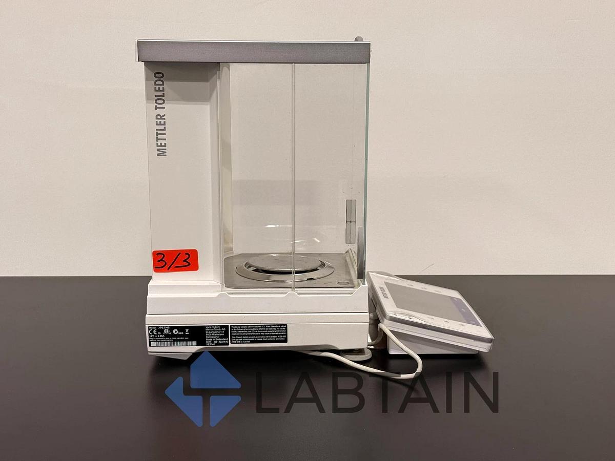 Used Mettler Toledo XPE204S Analytical Balance B611221643 – 220 g × 0.1 mg – Tested