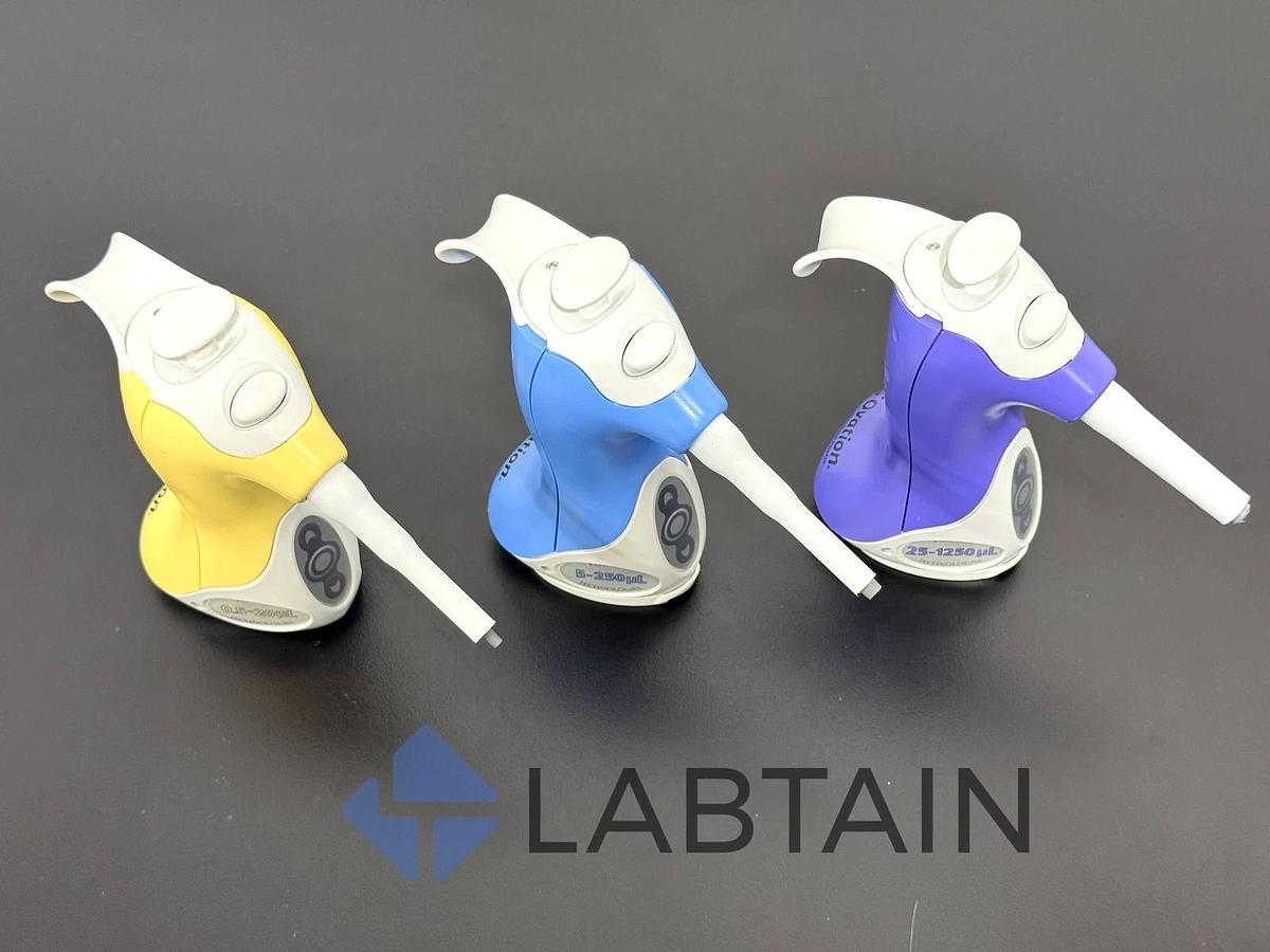 Used VistaLab Ovation ESC Electronic Pipette Lot - Models 0.5-1250ul