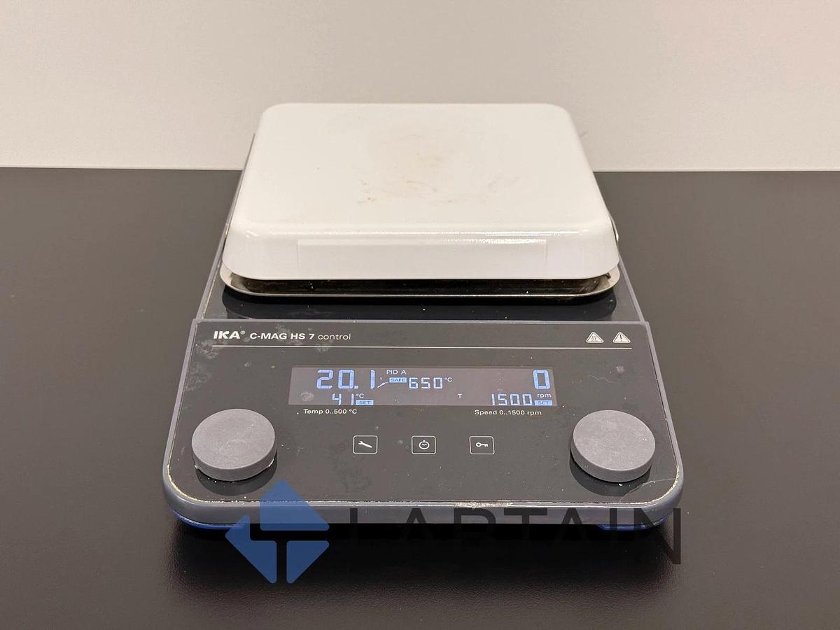 Used IKA C-MAG HS 7 C S001 hotplate stirrers