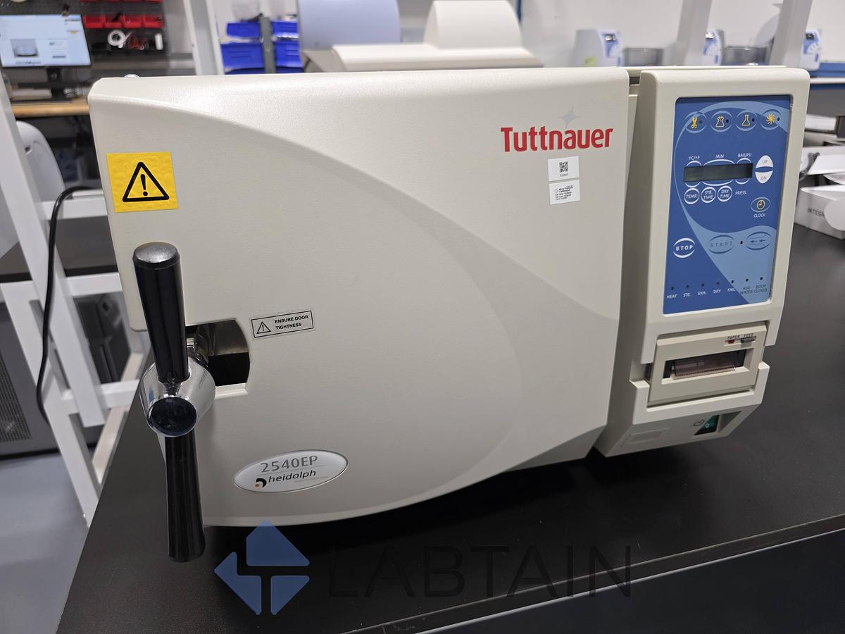 Used Tuttnauer 2540EP / Heidolph Automatic Autoclave Steam Sterilizer - 2019 Model - Tested
