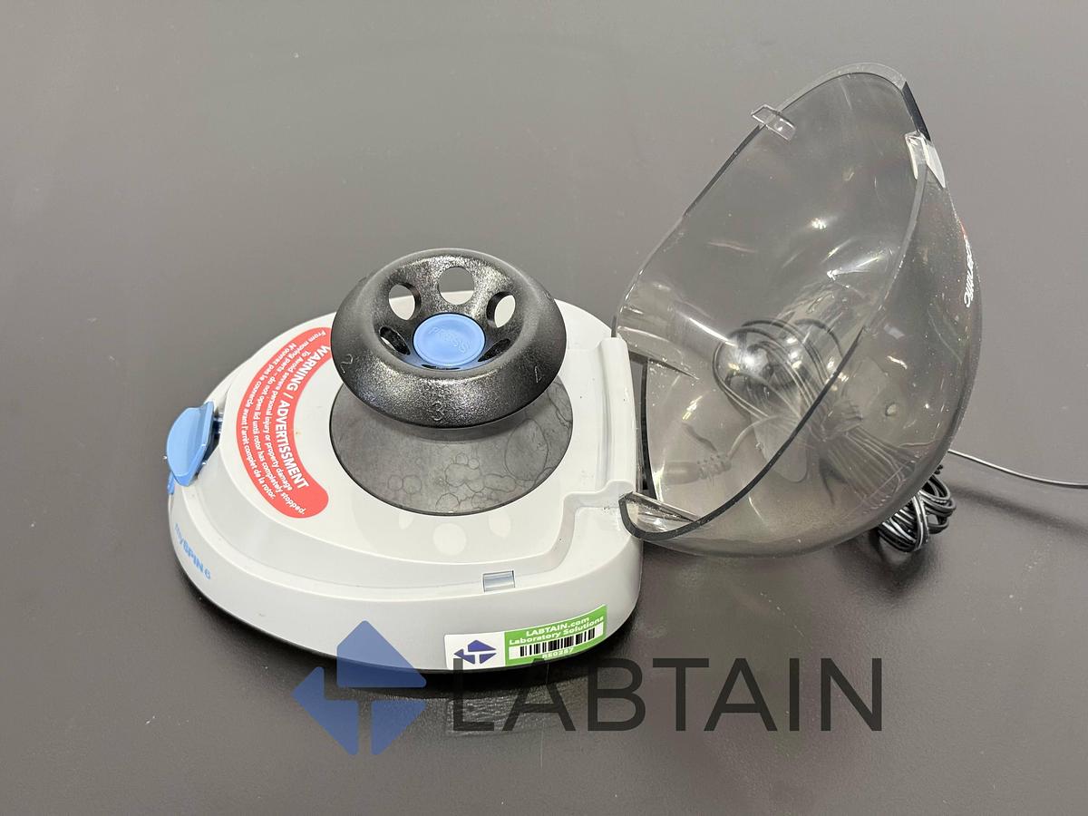 Used Thermo Scientific mySPIN 6 Mini Centrifuge 6000 RPM 75004061 w/ Rotor Used