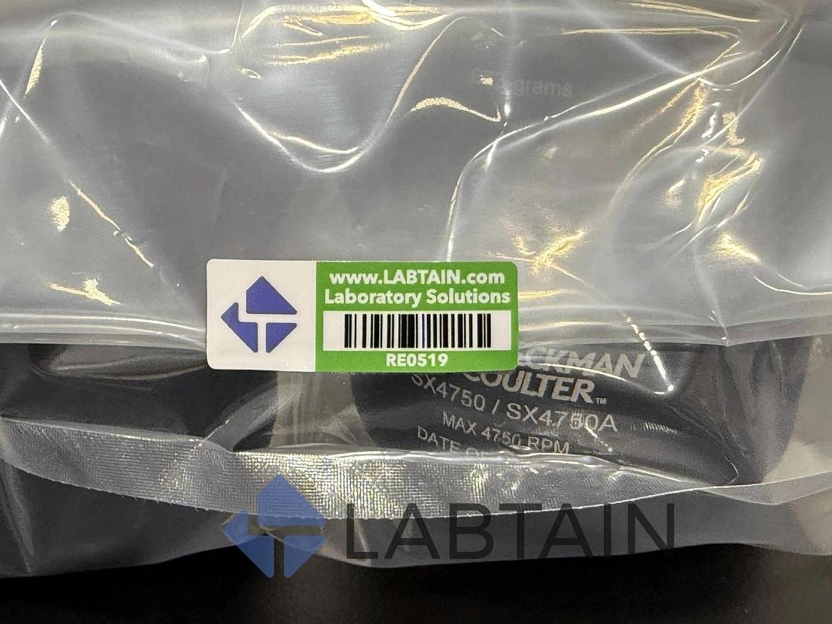 Used Beckman Coulter SX4750 / SX4750A Swinging-Bucket Rotor Buckets – Pair – 673 g – Max 4,750 RPM