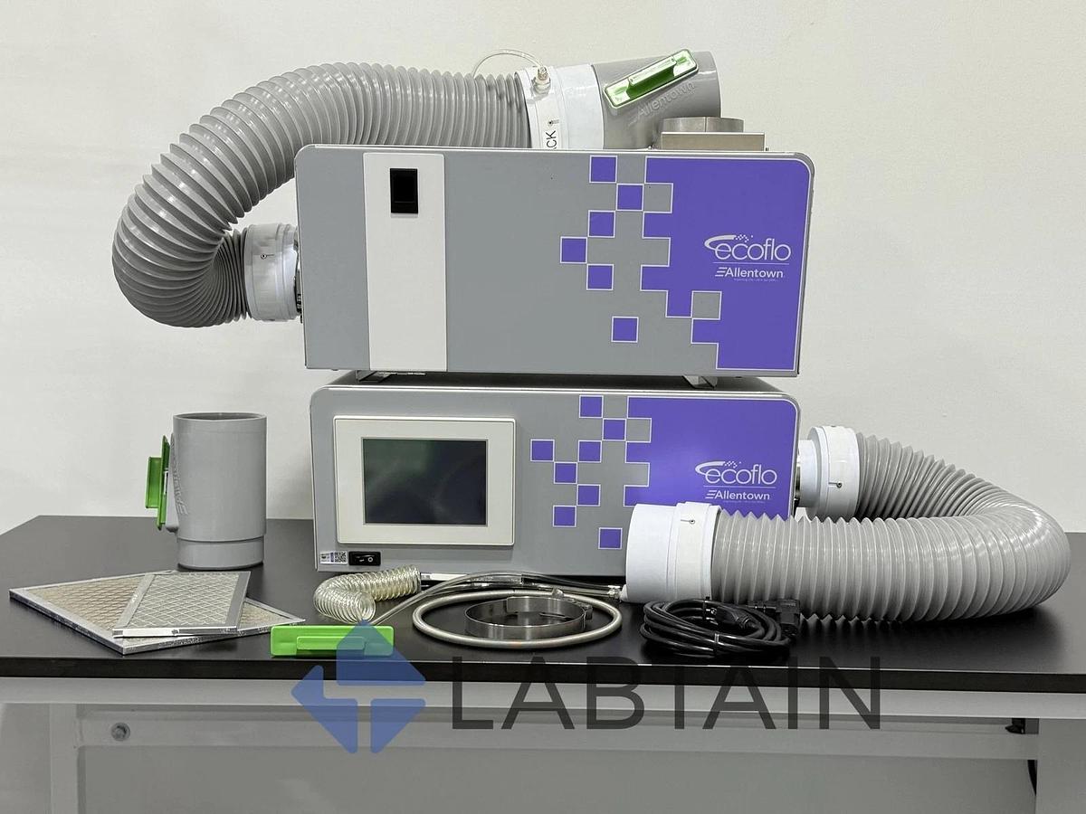 Used Allentown EcoFlo ETS110GR Wireless Rack Monitoring System w/HEPA and Touchscreen