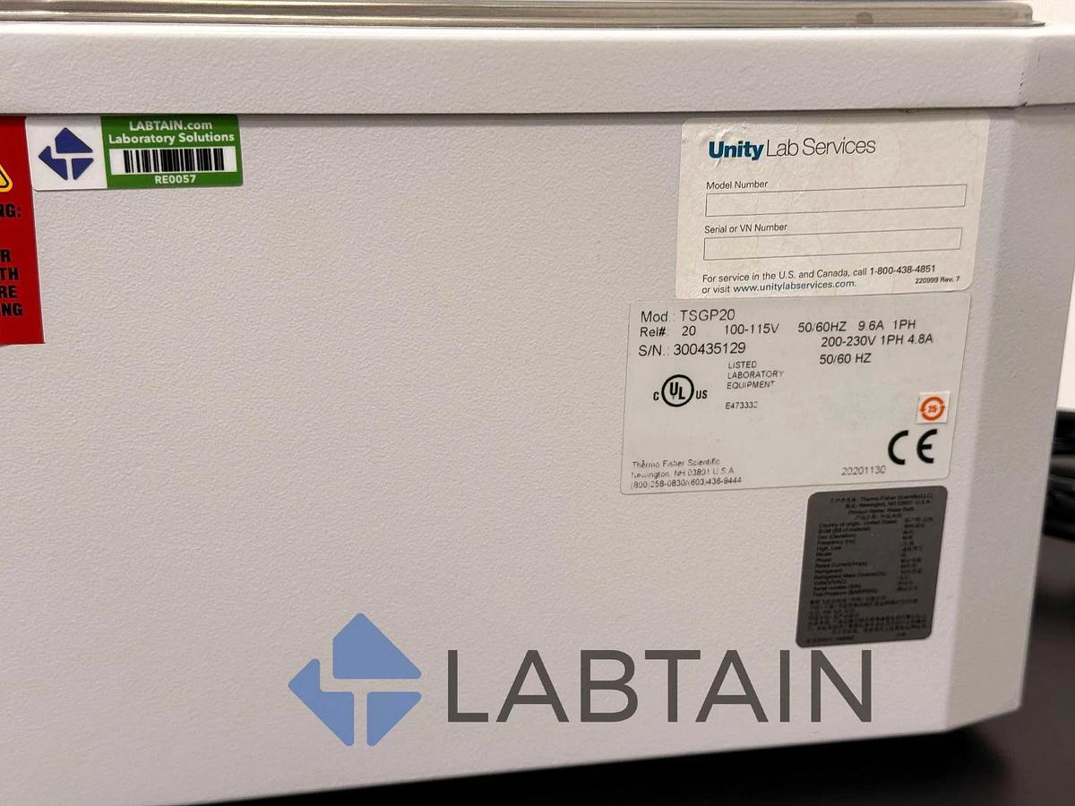 Used Thermo SCIENTIFIC TSGP20 Precision General Purpose Water Bath